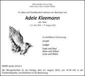 eine Anzeige